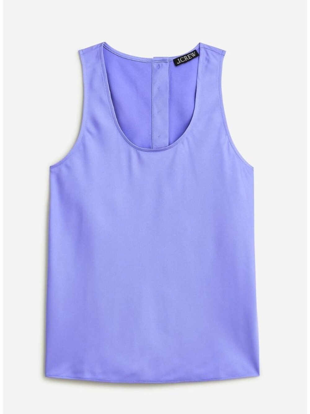 NWT J CREW Sleeveless shell top in everyday crepe fresh orchid small